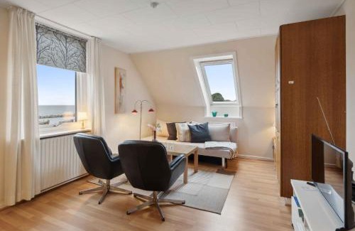 Allinge Apartment | Harborside Apartment With Terrace & Bike Shed