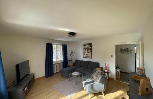 Davos Apartment | Haus Albertihof: 3-Zimmer-Wohnung an Top-Lage in Davos-Platz