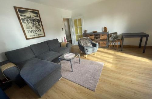 Davos Apartment | Haus Albertihof: 3-Zimmer-Wohnung an Top-Lage in Davos-Platz