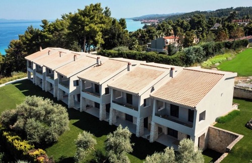 Kriopigi Villa | Helios Blue Villas : 3 floor corner villa 140sqm Sea View