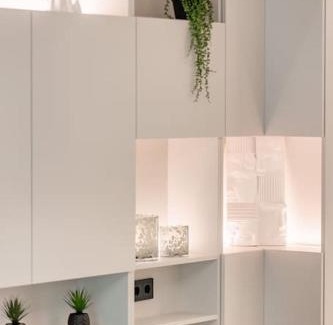 Cessange Apartment | Henry's Appt with a private Suite 413 - Shared kitchen