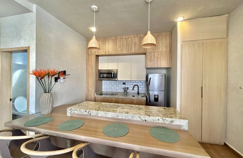 Cerritos Apartment | Hermoso depa a pie de playa con alberca