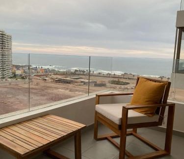 Antofagasta Apartment | Hermoso departamento de 1D, terraza y vista al mar