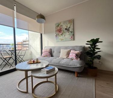 Nunoa Apartment | Hermoso Depto en Ñuñoa 1D 1B, Gran Vista