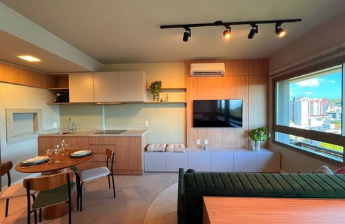 Menino Deus Apartment | High-Standard Loft in Porto Alegre, Brazil.