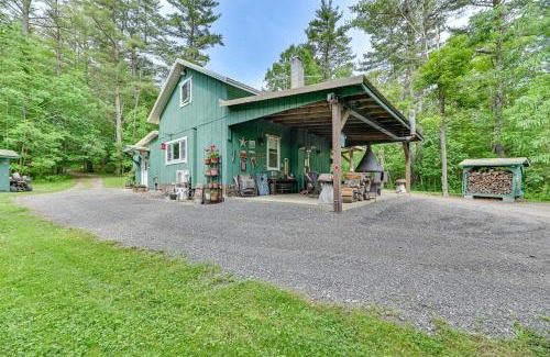 Dansville House | Hike, Bike, Fish and More Dansville Cabin with Yard!