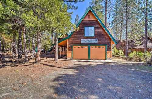 Trinity Center Cottage | Hike & Fish, < 1 Mi to Trinity Lake: Rustic Cabin!