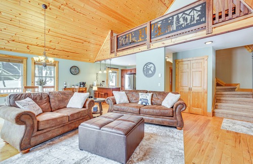 Terra Alta Cabin | Hike, Ski & Raft: Terra Alta Cabin w/Large Deck