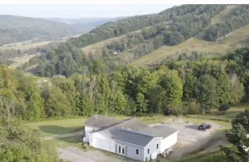 Swain Apartment | Hilltop Overlook with sweeping views, private entrance. Cozy interior