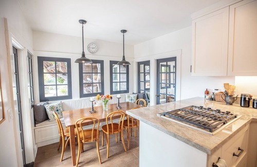 Eastside Santa Cruz House | Historic 3-bedroom farmhouse, 2 fireplaces and pool in Santa Cruz-near beaches!