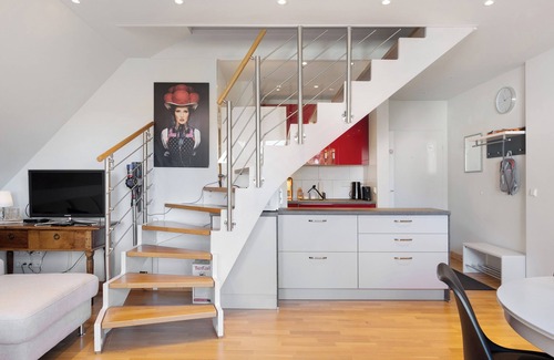 Saig Apartment | Holiday Apartment 'Hirschsprung Saig' with Mountain View, Wi-Fi and Air Conditioning