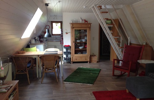 Feriendorf Eichwald House | Holiday home in the Pfalz, WLAN, bio-sauna, quiet and sunny location at the edge of the forest