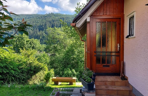 St. Blasien House | Holiday Home 'Barbey' with Private Garden, Balcony and Wi-Fi
