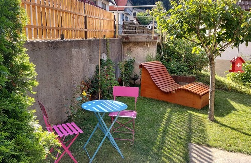 St. Blasien House | Holiday Home 'Barbey' with Private Garden, Balcony and Wi-Fi