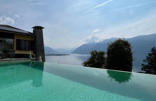 Porto Ronco House | Holiday Home Panorama Lakeview Lago Maggiore by Interhome