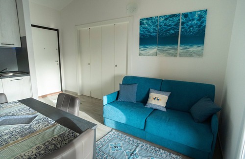 Buggerru House | Holiday Home 'Sole E Mare Buggerru - Appartamento' with Sea View, Private Terrace and Air Conditioning