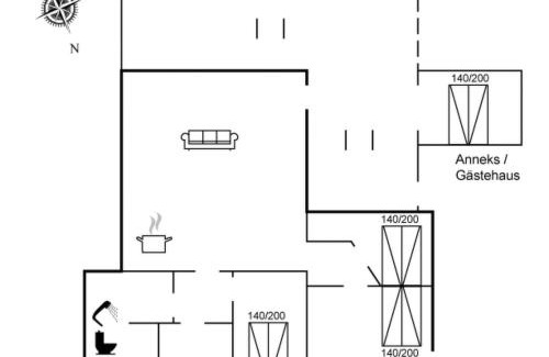 Skaven Strand House | Holiday Home Valdemar - 350m to the inlet by Interhome