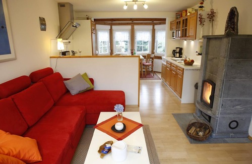 Schwollen Apartment | Holiday house "Heinrich" shower /bath /WC, 1 bed room - Landhaus Müller at the National Park Hunsrück-Hochwald