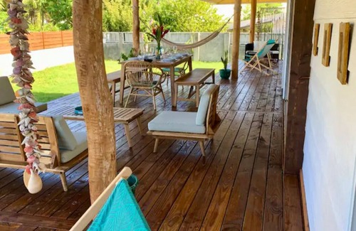 Moorea-Maiao House | Holiday house Nuupure - Pickelball + Private white sand beach access+kayak