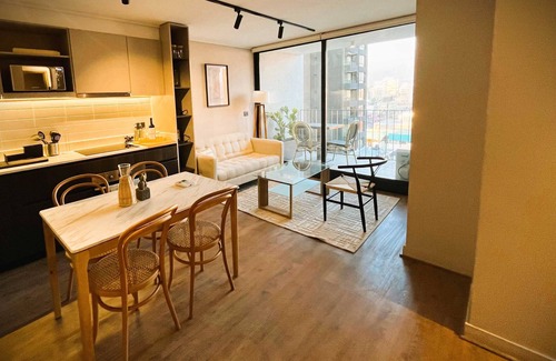 Nunoa Apartment | HOM I Moderno Depto 2D2B 4PAX, Parking Nunoa