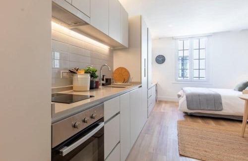 Downtown Santiago Apartment | HOM I Studio a Estrenar en Edif Cultural de Santiago