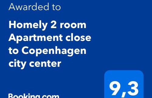 Copenhagen Apartment | Homely 2 room Apartment close to Copenhagen city center