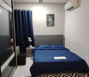 Sungai Buloh Apartment | Homestay Rifhan D Tasik Biru Kundang, Gamuda Garden