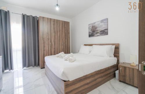 Tarxien Apartment | Homey 1BR Apartment in Tarxien with Sofa Bed & AC