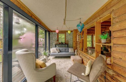 Canton House | Hot Tub, Fire Pit Waynesville Getaway Near Hiking