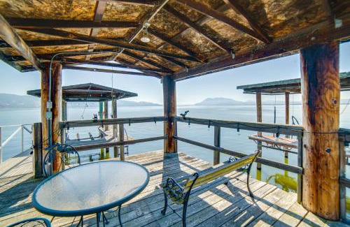 North Lakeport House | Hot Tub, Views and Dock! Playful Home on Clear Lake