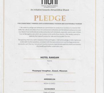 Aizawl Hotel | Hotel Ransam