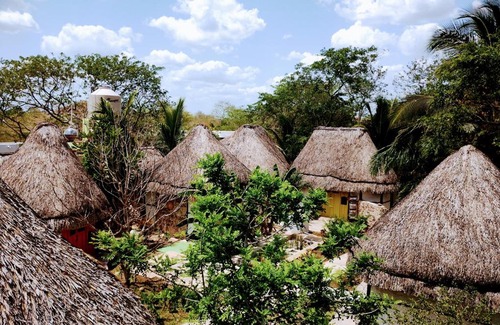 Izamal Hotel | Hotel y Museo Aldea Maya Toktli Orígenes - Suite Casa Maya 3 Culturas - Alberca, Wifi Starlink, Tour Museo