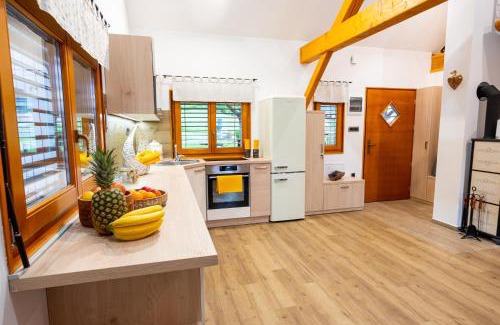 Mozirje Apartment | House "HISCA" With Private Terrace, BBQ, Fireplace, Sauna, Hot Tub