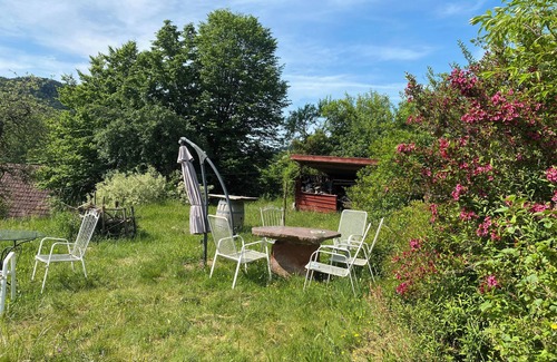 Erlenbach bei Dahn House | House of comfort; biologically renovated half-timbered building with a modern ambience