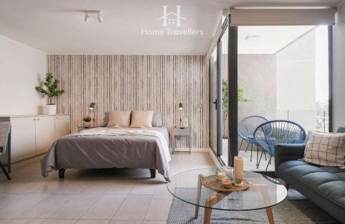Nunoa Apartment | HT Lujoso Estudio a pasos del Mall Plaza Egana