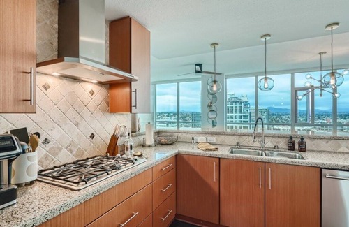 East Village Condo | Huge Balcony with Views of Petco Park & Downtown