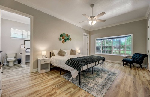 Cedar Creek House | Huge Single Story Updated Home with 2 Masters, Game Room, Pool, and a Garage