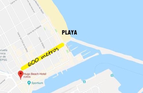 Grao de Gandia Hotel | Hugo Beach Hotel & Apartments