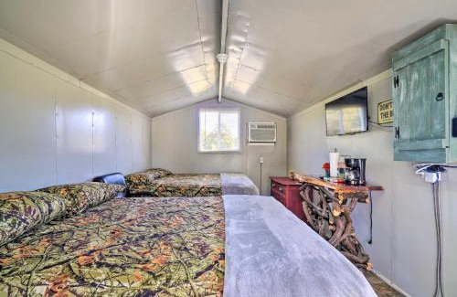 Winona Apartment | Huntsville Cabin with Fire Pit, ATV Authorized Route