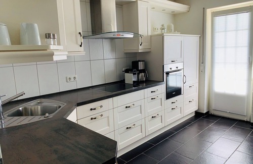 Westeraccumersiel Apartment | Huus Achterdiek - Erdgeschosswohnung "captains Deck" mit Sauna