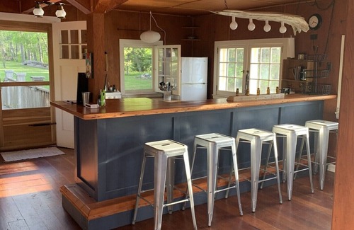 Duluth Apartment | Hygge Getaway with a wood burning sauna overlooking a small private lake