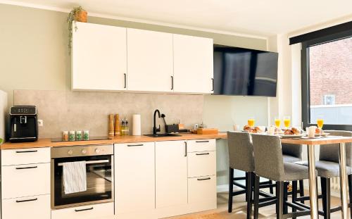 Aachen Apartment | I Zentral l Kingsizebetten l nähe HBF und Dom