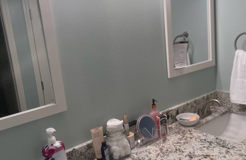 Destrehan House | Ideally located townhome with updated kitchen, patio, & W/D - dog-friendly
