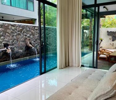 Pantai Tengah Villa | Ikiru 18 Private Saltwater Pool Villa, 3 Ensuite BR, Outdoor BBQ, 5 mins to Beach