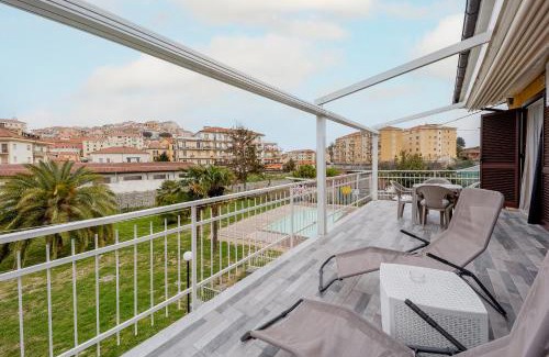 Imperia Apartment | Il Gattino di Porto - apt 5 - Bilocale terrazzo piscina