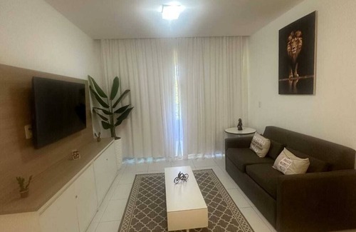 Barra de Sao Miguel Apartment | Iloa 02 bedrooms living room and equipped kitchen, Barra de São Miguel/ALAGOAS