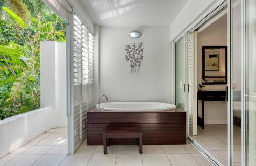 Palm Cove Apartment | In the Tropics Balcony Oasis at The Beach Club