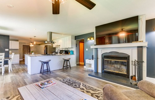 Lakeview House | Indian Lake Vacation Rental w/Fire Pit & Sauna