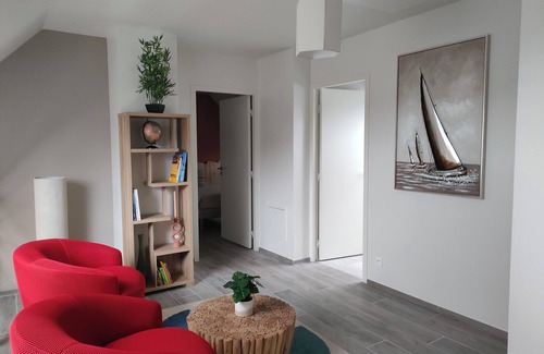 Portbail House | Invitation to the seaside Portbail 400m beach