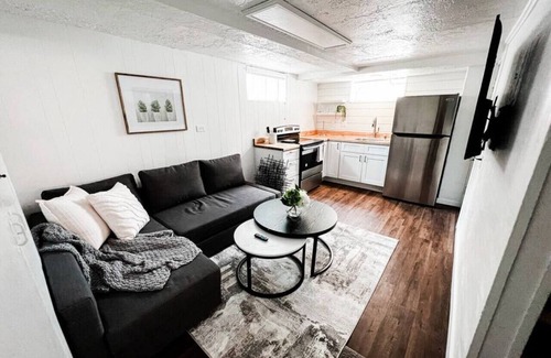 Ogden House | Iowa Downstairs · Cozy Ski Trip | Couple + Family | 6 Guest